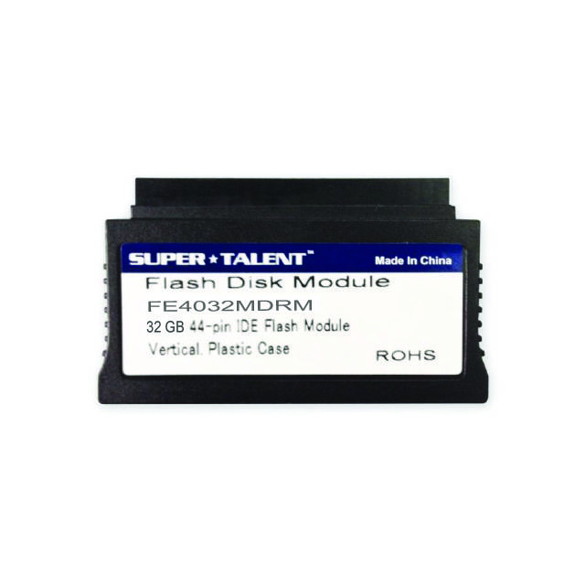New Super Talent 44-pin IDE Vertical 32GB IDE Flash Disk Module (MLC) - 第 1/1 張圖片