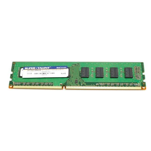 Super Talent DDR3-1333 4GB/256x8 Samsung Chip Memory