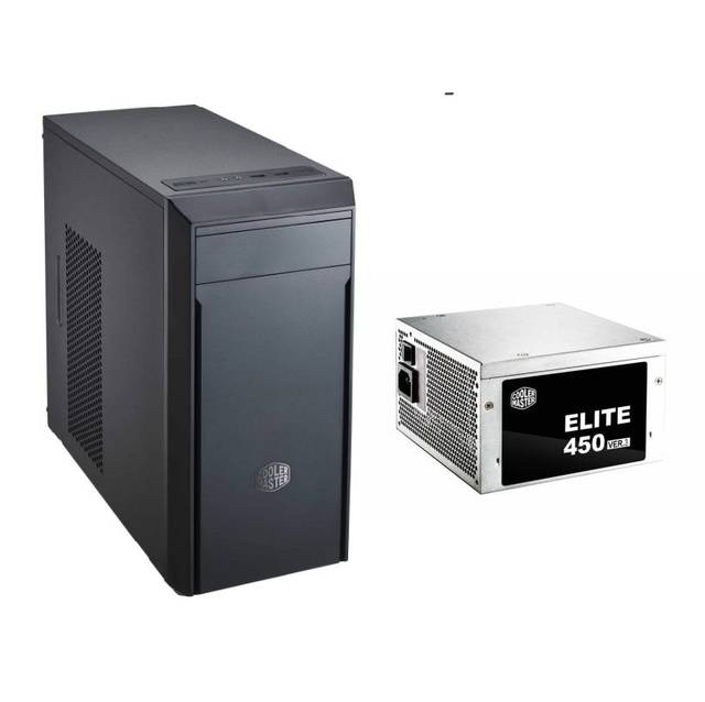 Cooler Master MasterBox Lite 3 450W MicroATX Case (Black) - Picture 1 of 1