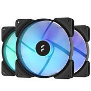 Fractal Design Aspect 14 RGB 140mm PWM Wide 500-1700RPM Range Black Frame 3-pack Computer Case Fan FD-F-AS1-1407