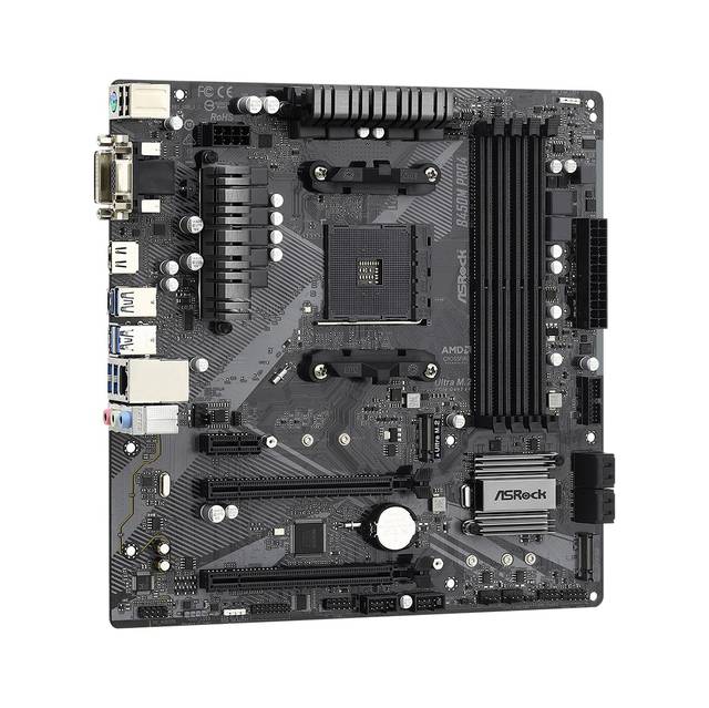 AMD Ryzen 7 5700G ＋ ASRock B450M PRO4 Amazon.com: ASRock ATX Motherboard (B450 PRO4) : Electronics
