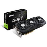 MSI NVIDIA GeForce GTX 1080 Ti DUKE OC 11GB GDDR5X DVI/2HDMI/2DisplayPort PCI-Express Video Card