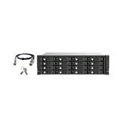 QNAP TL-R1620SEP-RP-US 3U Rackmount 16 Bays Enterprise-grade SAS 12Gb/s Storage Expansion Supporting Multipath Routing and Daisy Chaining